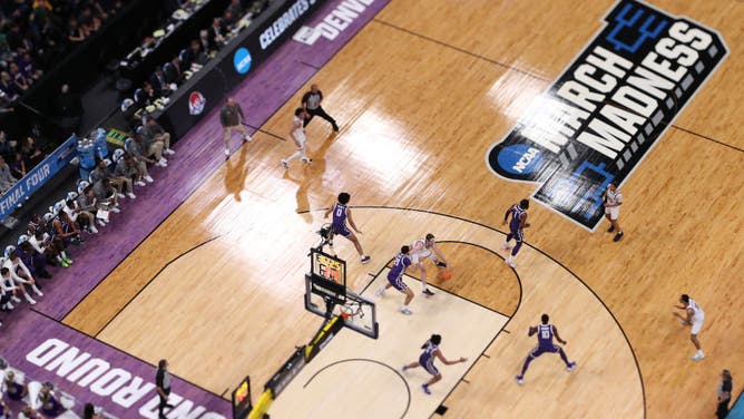Fans are loving the NCAA Tournament and March Madness, posting record TV ratings, thanks in part to lack of political messaging that the NBA keeps trying to cram down America's throat.