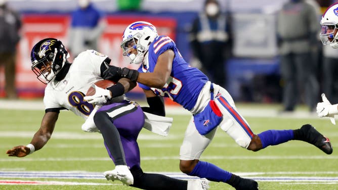 Baltimore Ravens quarterback Lamar Jackson has faced zone blitzes rather than zero blitzes this season.