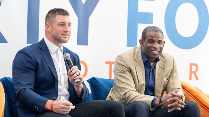 Tim Tebow and Deion Sanders.
