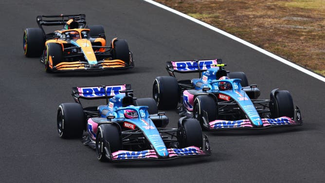 McLaren and Alpine