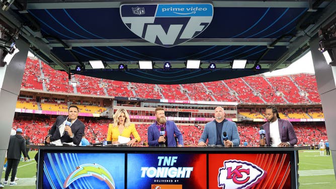 Amazon went outside-the-box with some of their hires for the Thursday Night Football pregame show, including Tony Gonzalez, Ryan Fitzpatrick, Andrew Whitworth and Richard Sherman. Reviews have been mixed.