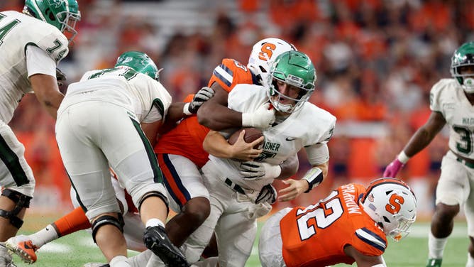 Wagner football team breaks 26-game losing streak.