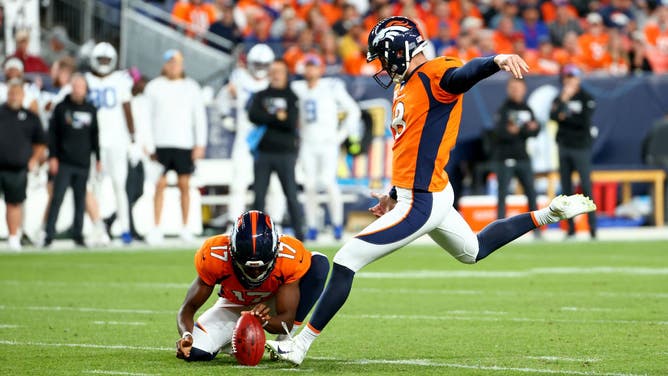 Hopefully you like watching kickers and punters because that's been the highlight of Thursday Night Football between the Colts and Broncos