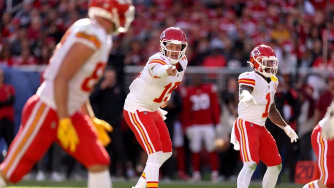 Patrick Mahomes Chiefs quarterback.
