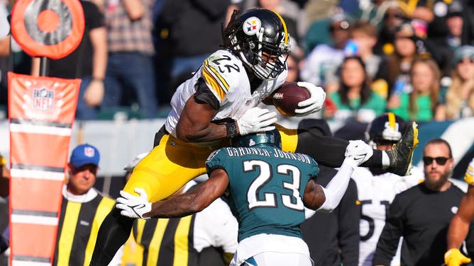Did Najee Harris just take a swipe at the Steelers' offensive line?