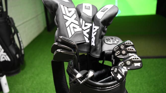 A view of atmosphere at the PXG x Nick Jonas at TRENDYGOLF USA on November 17, 2022 in El Segundo, California.