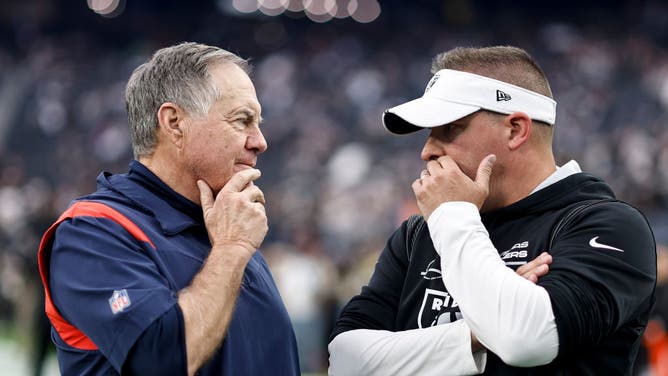 Josh McDaniels had much success in New England before coming to the Raiders in 2022