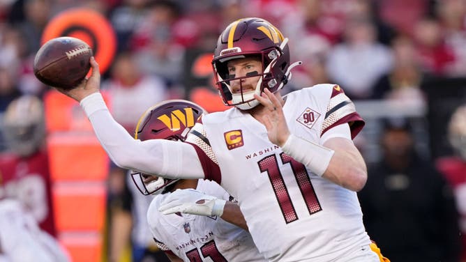 Carson Wentz gives Sam Howell his suite.