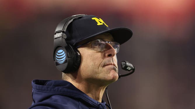Jim HaMichigan Wolverines head coach Jim Harbaugh