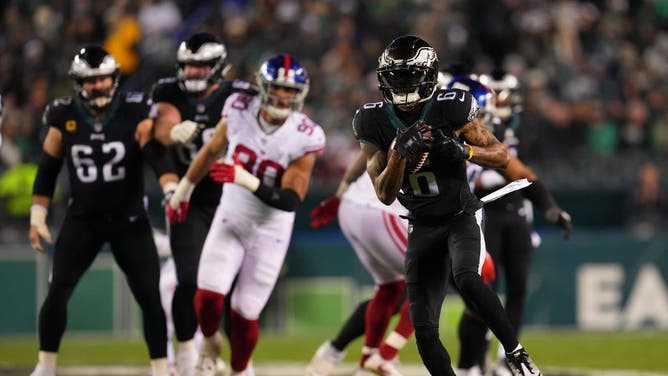 DeVonta Smith and the Eagles have beaten the Giants twice already this season but this matchup in the Divisional Round carries a lot more importance.