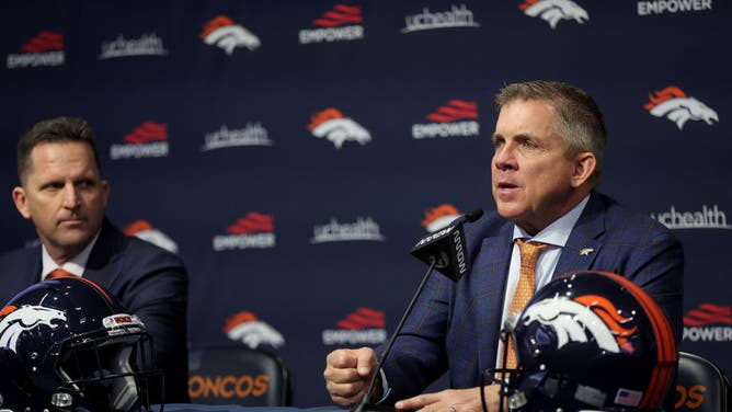 Broncos GM George Paton and Sean Payton