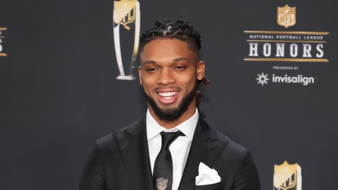 Buffalo Bills defensive back Damar Hamlin attends the 12th Annual NFL Honors at Symphony Hall on February 09, 2023 in Phoenix, Arizona.