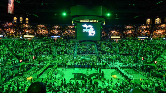 Michigan Shows Support For Rival Michigan State
