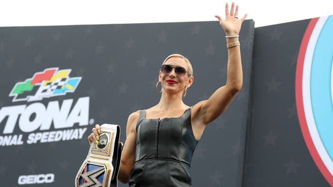 The Queen of the WWE Charlotte Flair in a Bikini