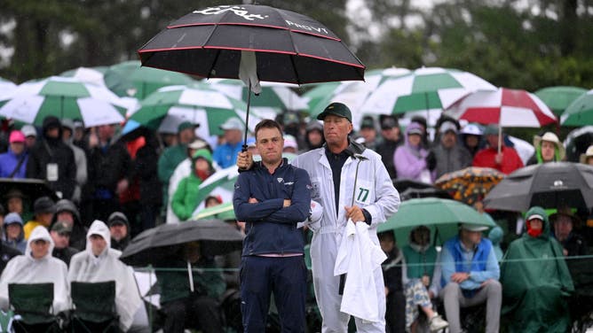 Justin Thomas missed the cut at the Masters, but that ends up playing a role in an epic tale involving Sidney Crosby and some Pittsburgh Penguins teammates.