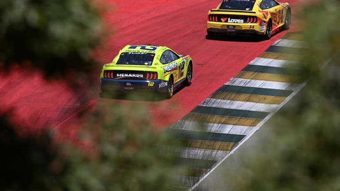 Ryan Blaney was a NASCAR punching bag at Sonoma.