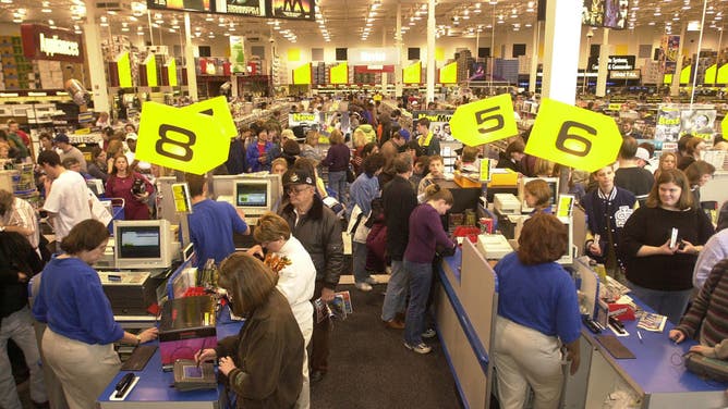 Black Friday Crowd
