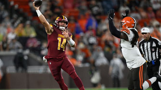 Sam Howell has impressed Ron Rivera and the Commanders
