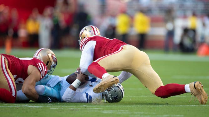 Jerry Jones wasn't happy with the performance of Dak Prescott and the rest of the Dallas Cowboys against the San Francisco 49ers.