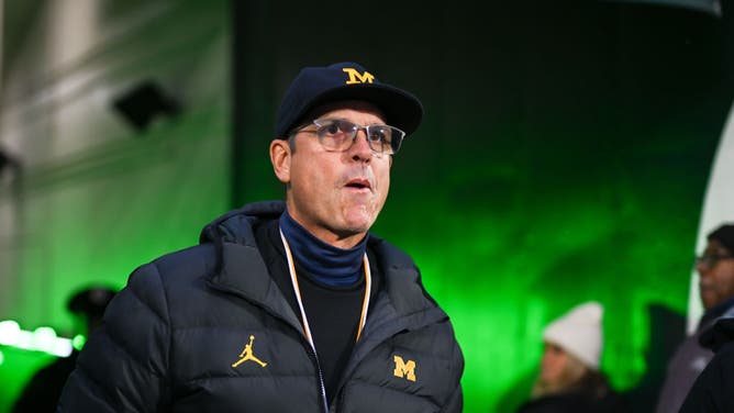 Michigan coach Jim Harbaugh a hot coach on lips of NFL teams.