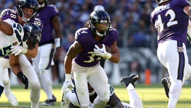 The Ravens rushed for nearly 300 yards against the Seahawks and their highly ranked run defense