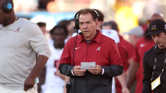 Alabama and Michigan faced off in the 2024 Rose Bowl for the College Football Playoff