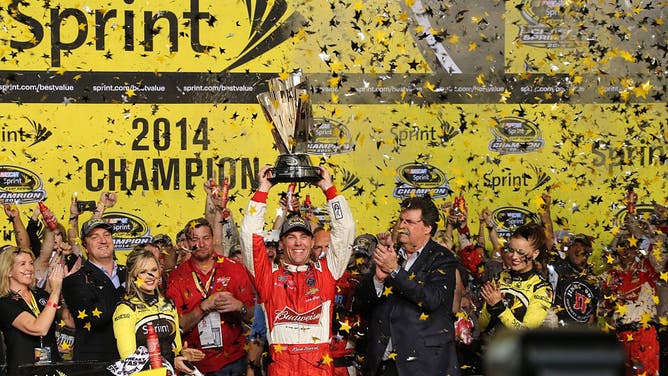 Kevin Harvick won a NASCAR title in 2014.