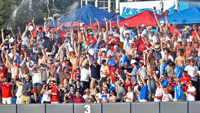 Ole Miss begins college baseball title defense.