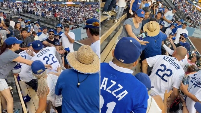 Home run derby fight video