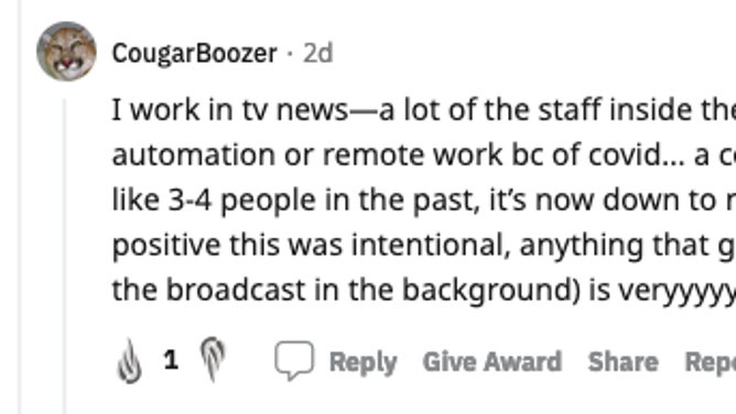 How did Washington news porn show up?