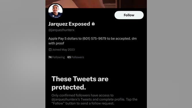 Twitter Account Of Person Who Was Sharing Video That Allegedly Showed Jarquez Hunter