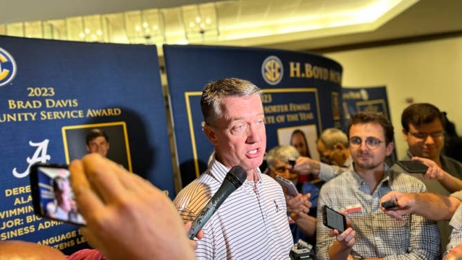 Alabama AD Greg Byrne at SEC Meetings