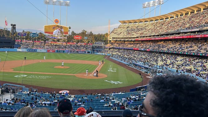 Dodger Stadium attendance during pride night
