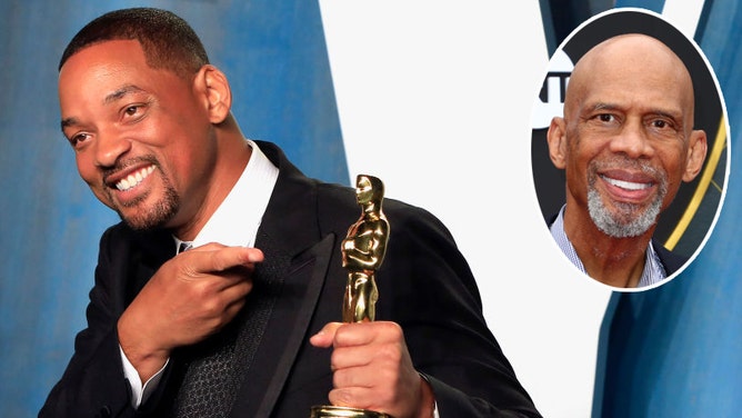 Kareem Will Smith slapping Chris Rock