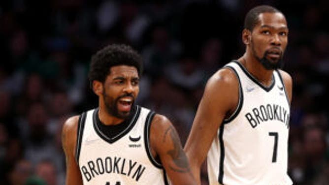 Kyrie Irving and Kevin Durant