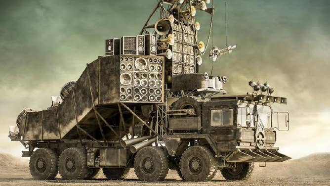 Doof wagon from Mad Max: Fury Road