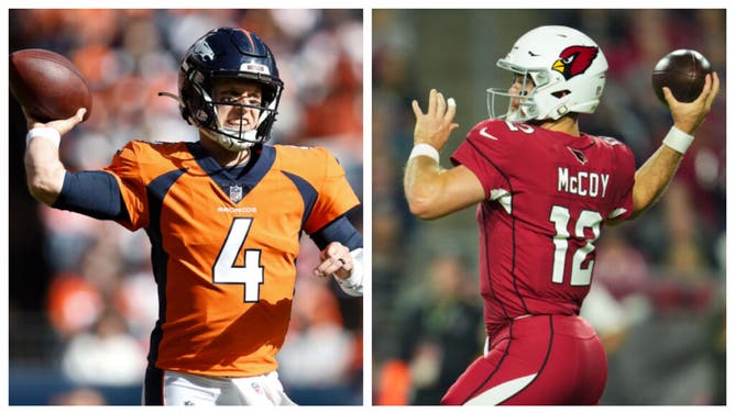 Sometimes the obvious is the right way to go on NFL betting picks and taking the Under between Brett Rypien and Colt McCoy is the obvious play.