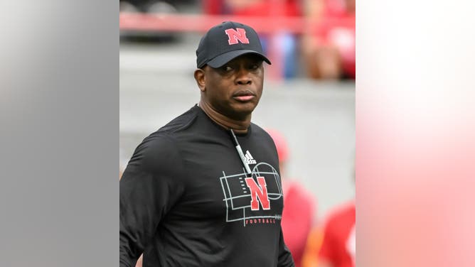 Nebraska interim head coach Mickey Joseph's contract details released. (Photo by Steven Branscombe/Getty Images)