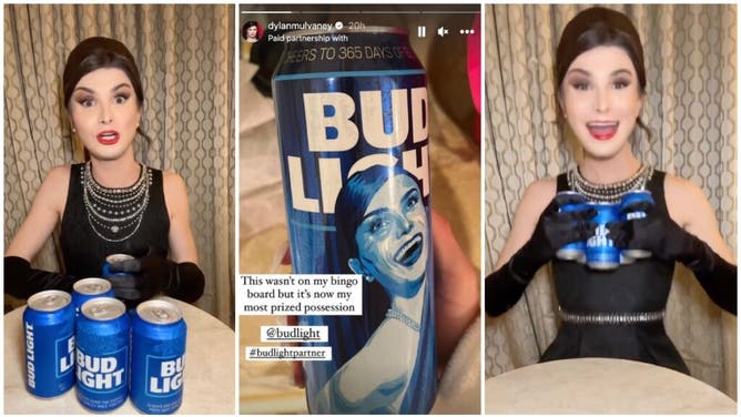 Bud Light defends Dylan Mulvaney collaboration. (Credit: Instagram and Twitter)