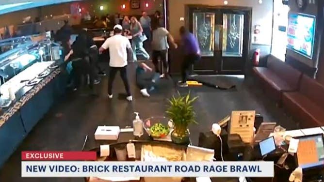 Road Rage New Jersey Buffet Brawl