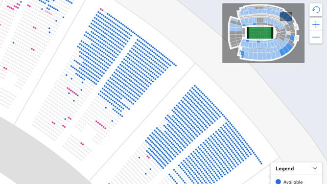Ohio State Penn State empty seats