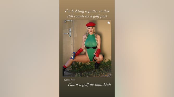 Paige Spiranac Halloween 2022 photos