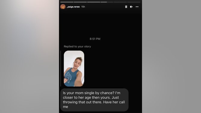 Paige Spiranac mom DM