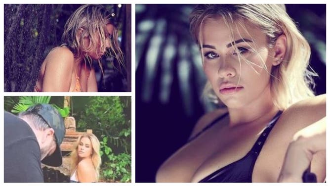 Paige VanZant Shares A Behind The Scenes Look At A Recent OnlyFans Shoot