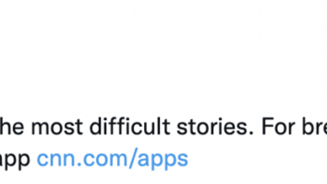 CNN Twitter feed is quiet with regards to the Las Vegas stabbing