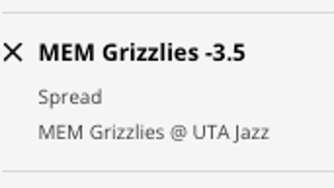 The Memphis Grizzlies odds vs. the Utah Jazz at DraftKings Sportsbook as of Saturday, October 29th at 3:30 p.m. ET.