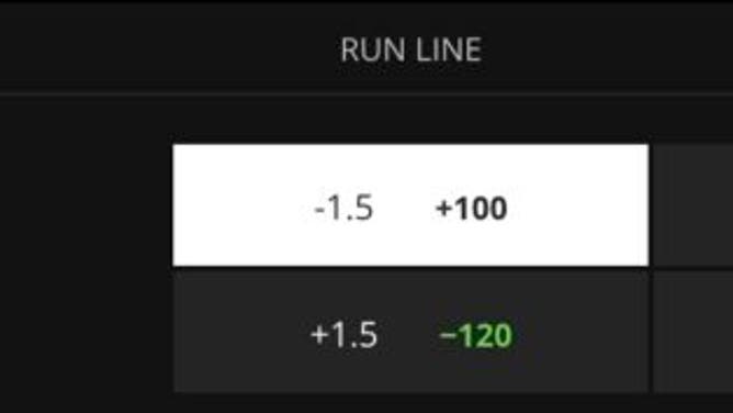 Angels-Athletics betting odds from DraftKings Sportsbook as of Saturday, April 1st at 11:45 a.m. ET.