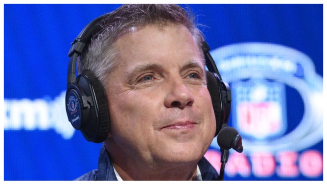 Sean Payton is leaning towards staying on TV over returning to the NFL. (Credit: Getty Images)