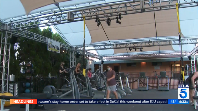 Sierra Fitness outdoor gym