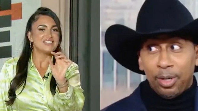 Stephen A. Smith hitting on Molly Qerim